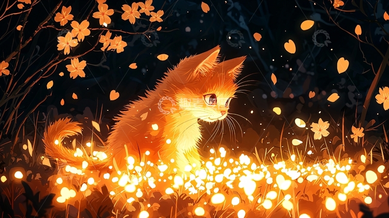 高清大图下载【趣麦麦图】橘猫