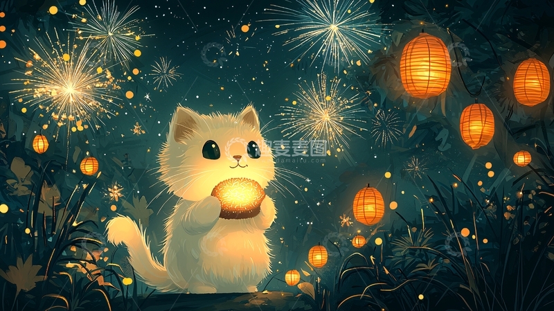 高清大图下载【趣麦麦图】小猫