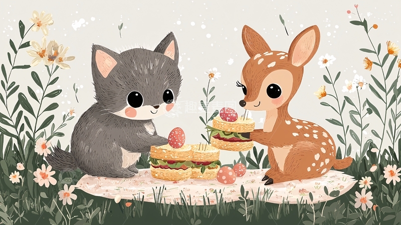 高清大图下载【趣麦麦图】猫咪