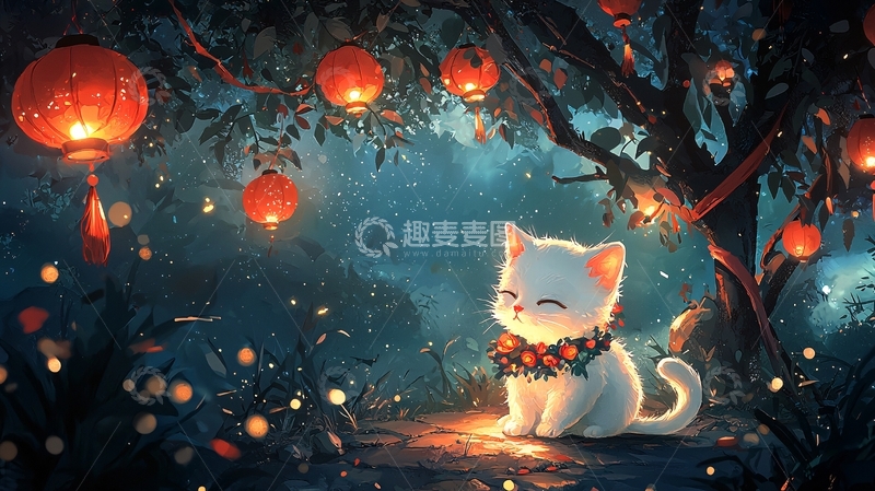 高清大图下载【趣麦麦图】可爱小猫