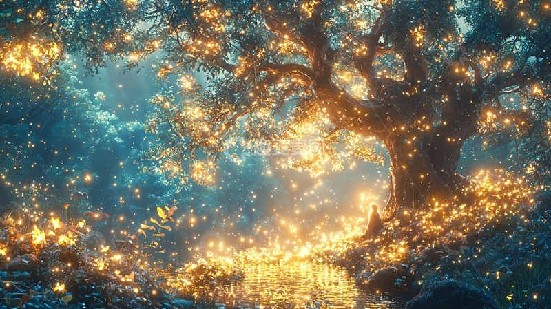 高清大图下载【趣麦麦图】梦幻森林