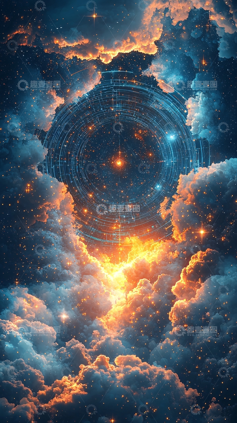 高清大图下载【趣麦麦图】宇宙云彩奇观