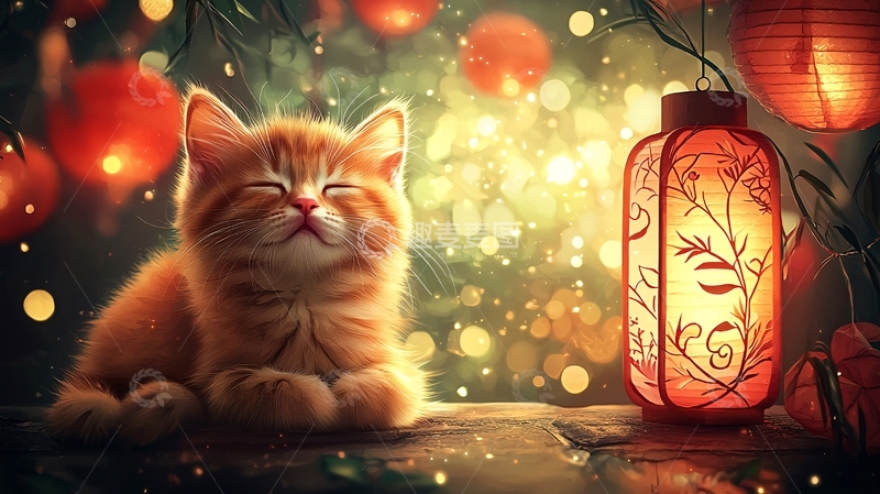 高清大图下载【趣麦麦图】小猫