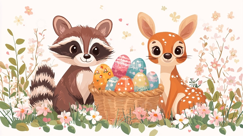 高清大图下载【趣麦麦图】浣熊14