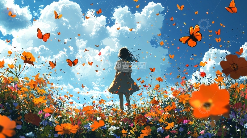 高清大图下载【趣麦麦图】女孩