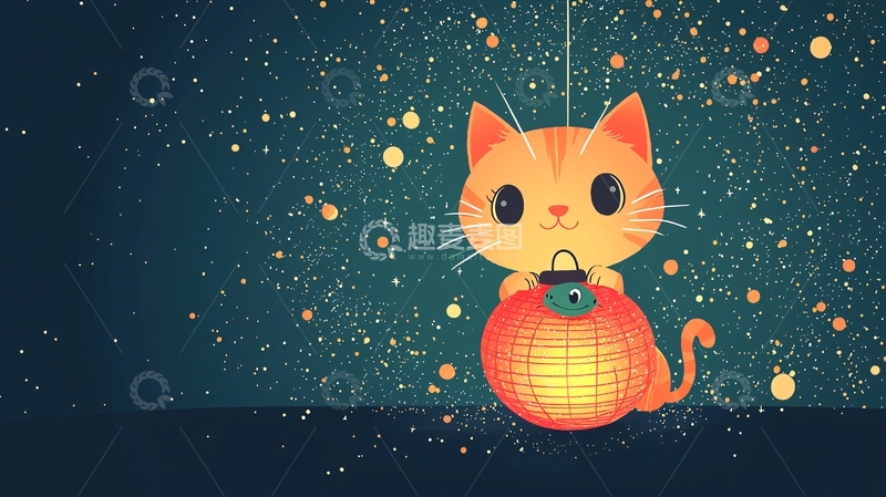 高清大图下载【趣麦麦图】橘猫