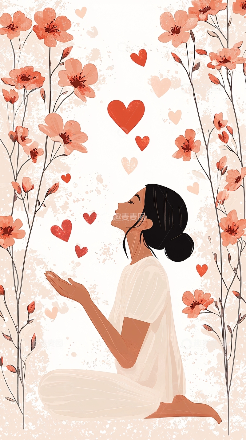 高清大图下载【趣麦麦图】女孩