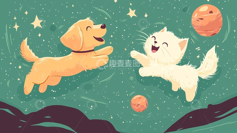 高清大图下载【趣麦麦图】太空