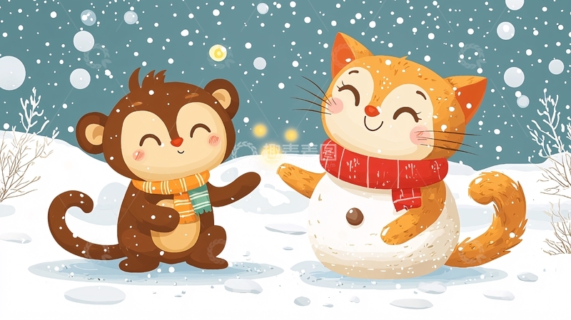 高清大图下载【趣麦麦图】冬天