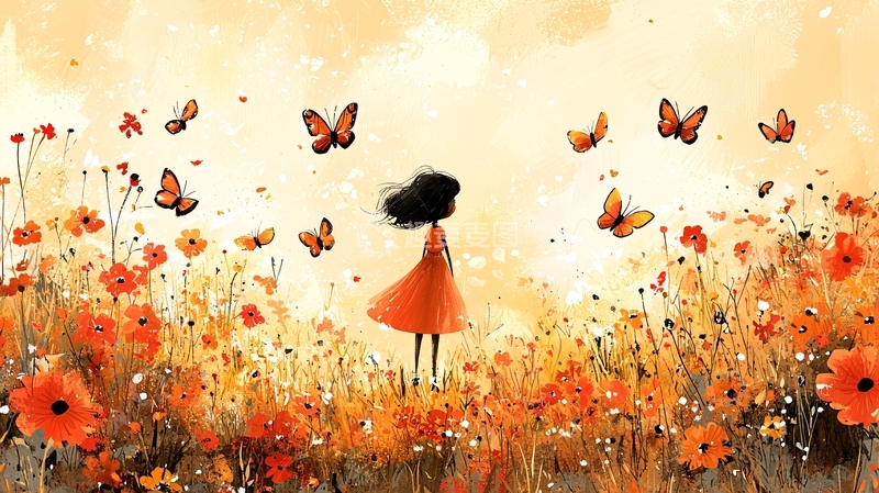 高清大图下载【趣麦麦图】女孩