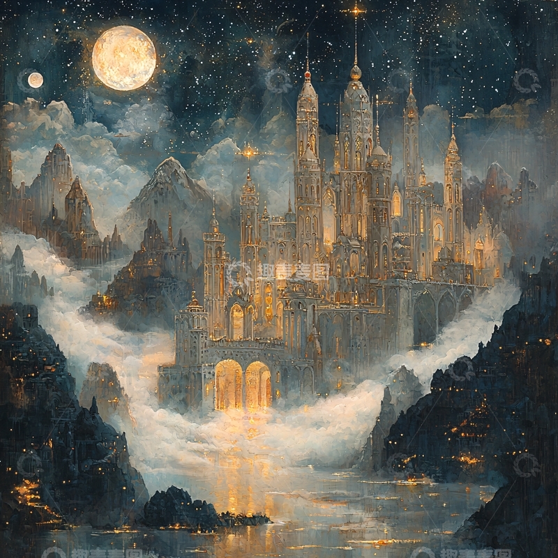 高清大图下载【趣麦麦图】梦幻城堡
