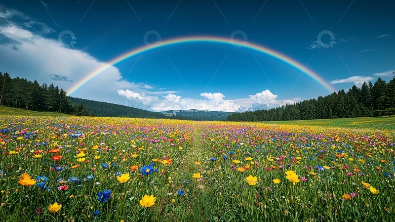 高清大图下载【趣麦麦图】彩虹