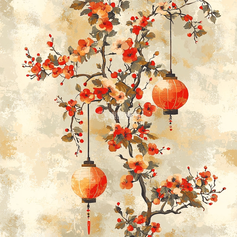 高清大图下载【趣麦麦图】水墨写意花鸟图