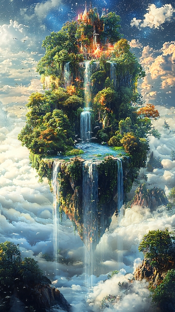 悬浮岛屿8