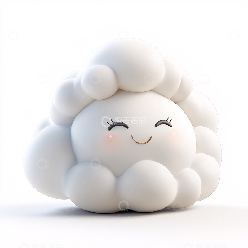 高清大图下载【趣麦麦图】可爱卡通云朵