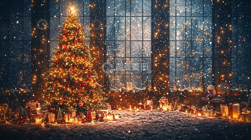 高清大图下载【趣麦麦图】圣诞树