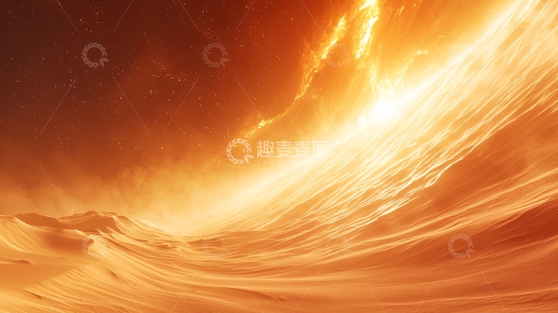 高清大图下载【趣麦麦图】火焰风暴