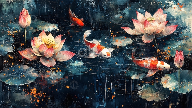 高清大图下载【趣麦麦图】水墨画