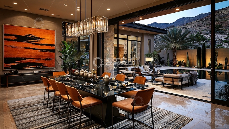 高清大图下载【趣麦麦图】现代风格餐厅设计