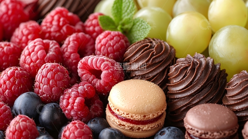 高清大图下载【趣麦麦图】新鲜水果与甜点