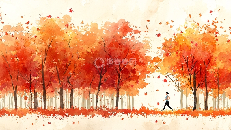 高清大图下载【趣麦麦图】水彩画