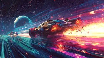 宇宙飞船高速赛车