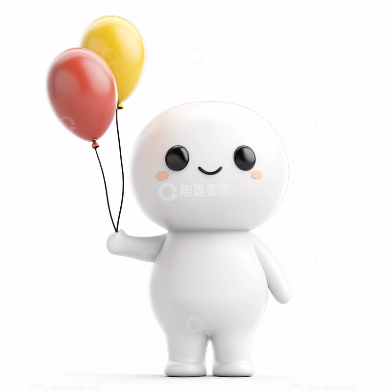 高清大图下载【趣麦麦图】可爱卡通人物