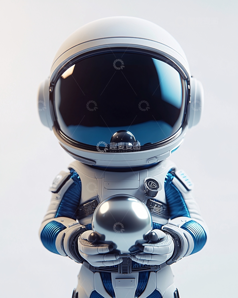 高清大图下载【趣麦麦图】太空宇航员