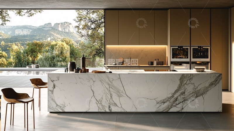 高清大图下载【趣麦麦图】现代简约厨房