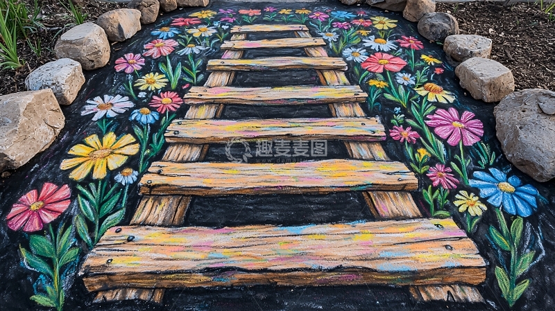 高清大图下载【趣麦麦图】花路
