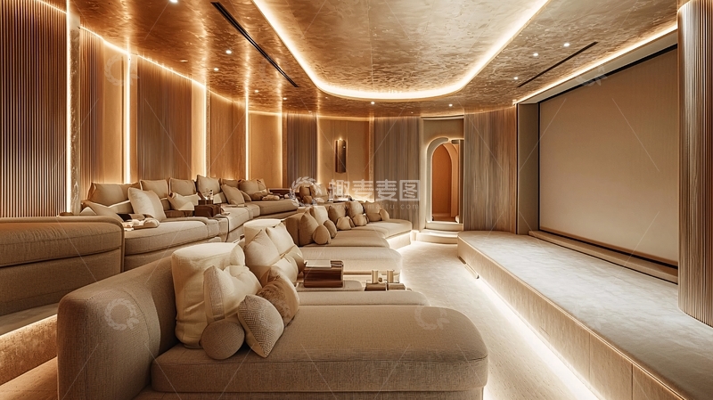 高清大图下载【趣麦麦图】奢华家庭影院