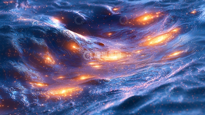 高清大图下载【趣麦麦图】蓝色火焰