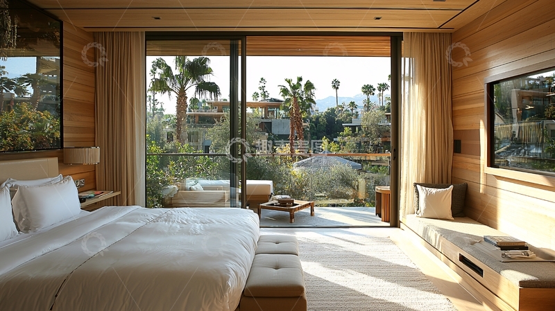 高清大图下载【趣麦麦图】现代简约卧室106