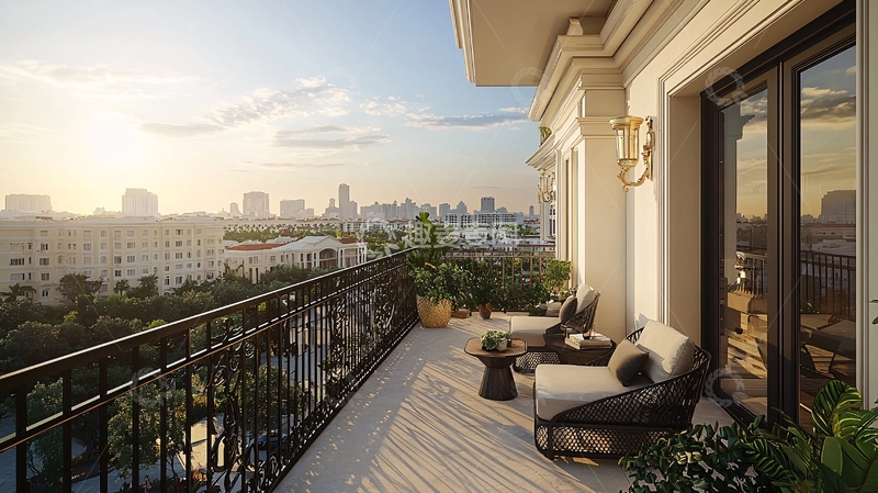 高清大图下载【趣麦麦图】阳台景观