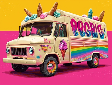 冰淇淋卡车