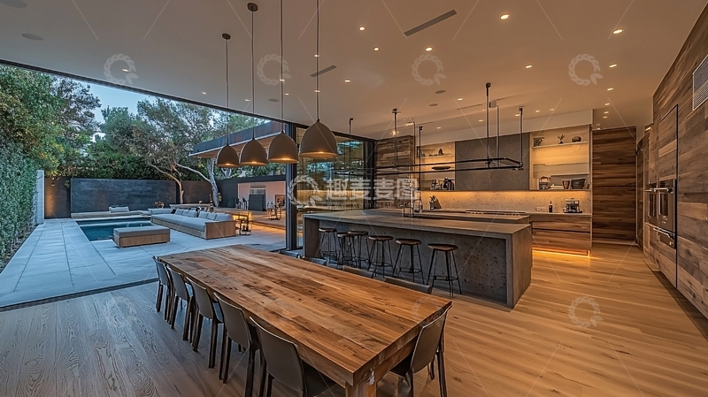 高清大图下载【趣麦麦图】现代简约别墅室内设计