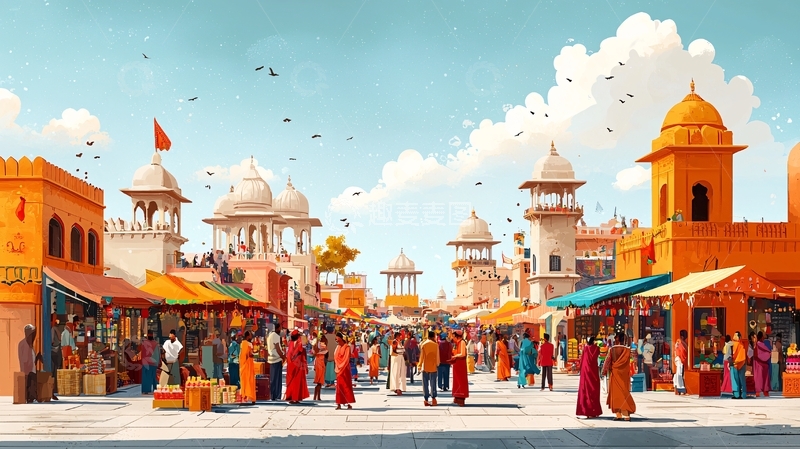 印度集市