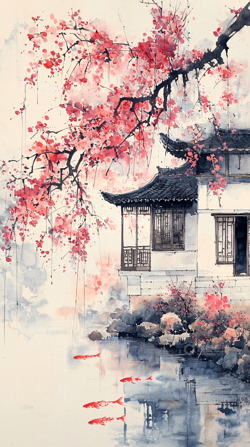 高清大图下载【趣麦麦图】水墨画