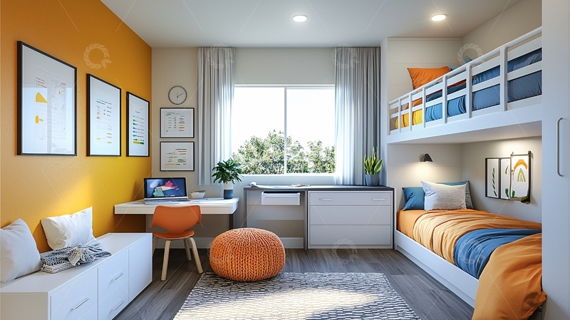 高清大图下载【趣麦麦图】儿童房设计