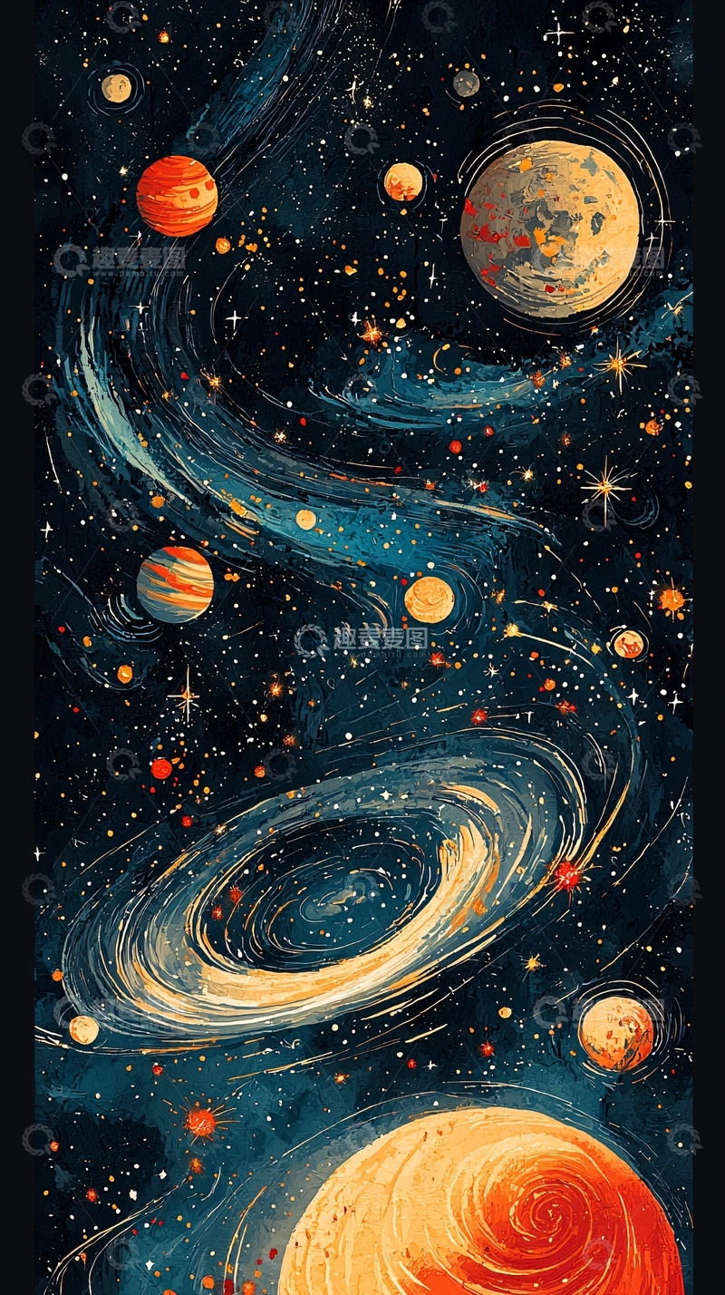 高清大图下载【趣麦麦图】宇宙星空壁纸