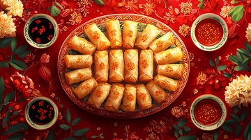 春节喜庆食物