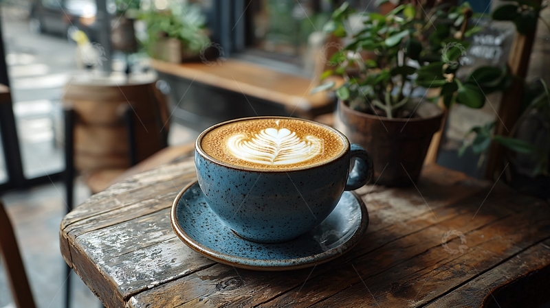 高清大图下载【趣麦麦图】咖啡拉花