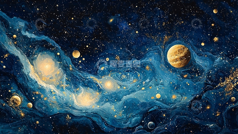 高清大图下载【趣麦麦图】宇宙星云