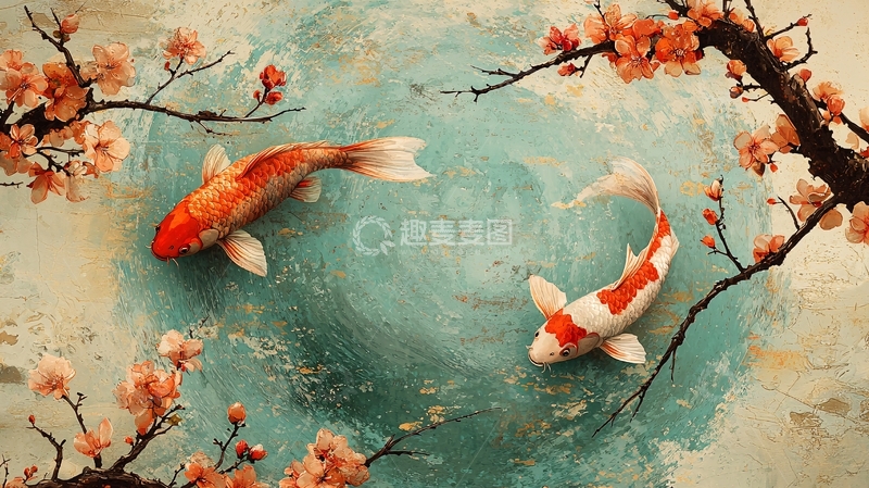 高清大图下载【趣麦麦图】水墨画风格