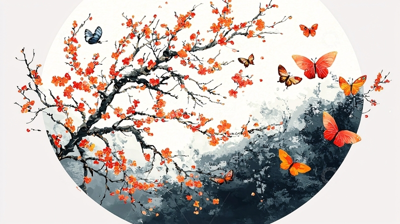 高清大图下载【趣麦麦图】水墨画