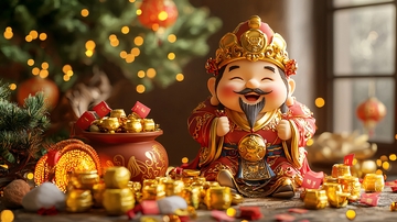 招财进宝新年快乐