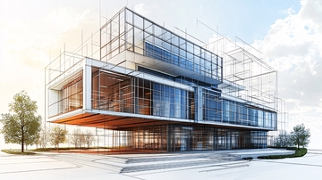 现代建筑设计图纸