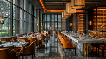 高端餐厅室内设计