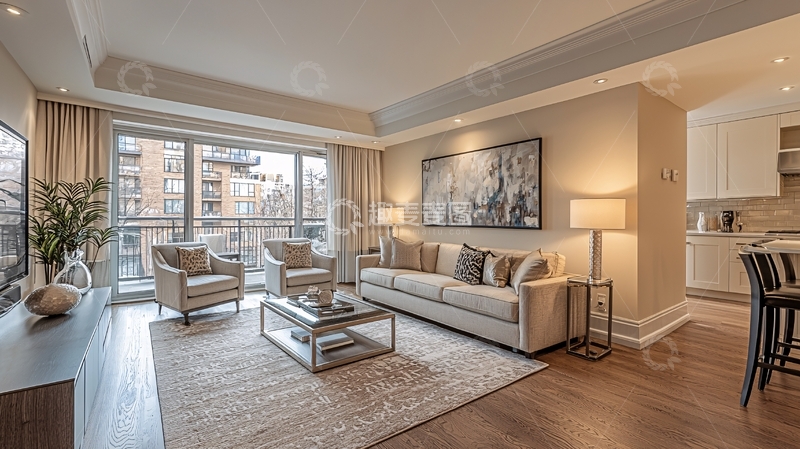 高清大图下载【趣麦麦图】现代简约风格客厅80