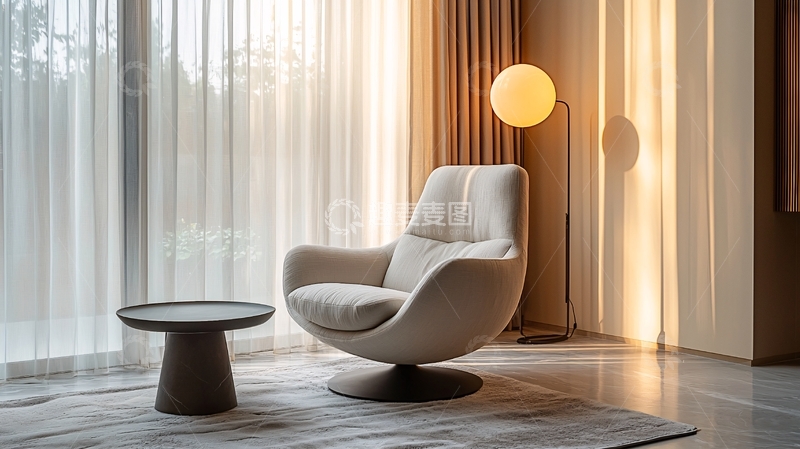 高清大图下载【趣麦麦图】现代简约休闲椅